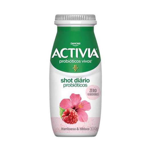 Activia Shot Probióticos Framboesa e Hibisco 100g - Imagem em destaque