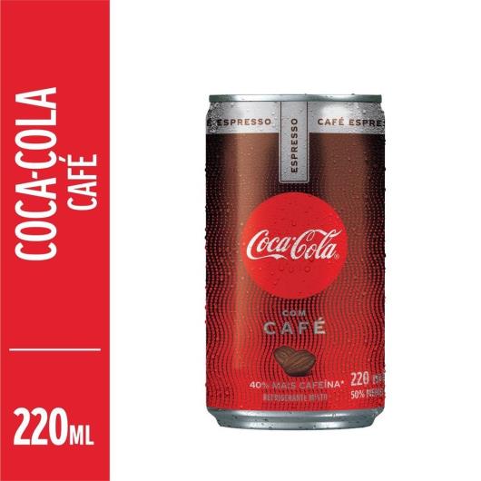 Refrigerante Coca-Cola Café Expresso LATA 220ML - Imagem em destaque
