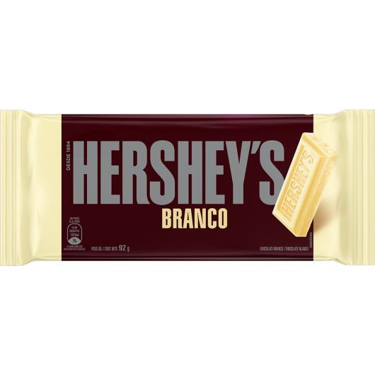 Chocolate Hershey's Branco 92g - Imagem em destaque