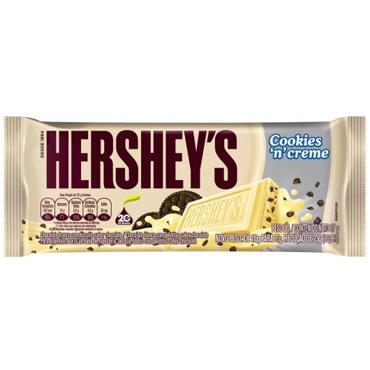 Chocolate Hershey's Cookies'n'Creme 87g - Imagem em destaque