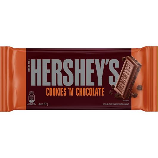 Chocolate Hershey's Cookies'n Chocolate 87g - Imagem em destaque