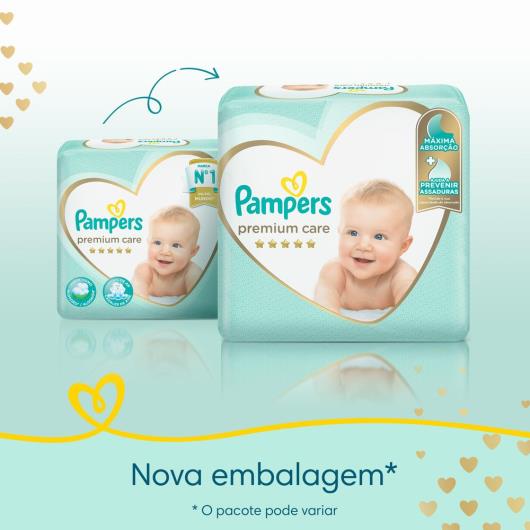 Fralda Descartável Pampers Premium Care P 40 unids. - Imagem em destaque