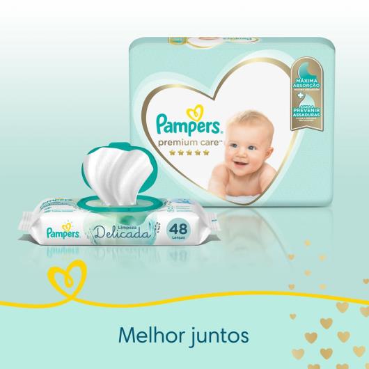 Fralda Descartável Pampers Premium Care P 40 unids. - Imagem em destaque