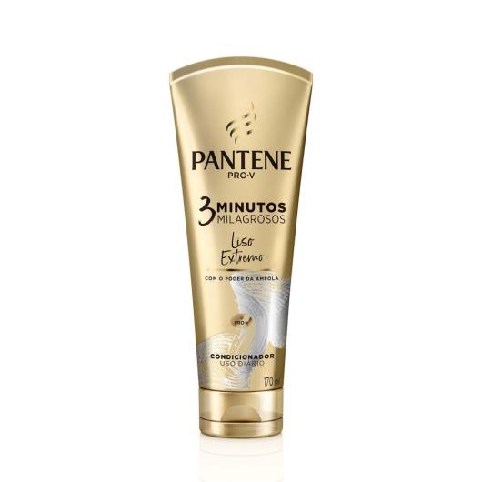 Condicionador Pantene 3 Minutos Milagrosos Liso Extremo 170ml - Imagem em destaque