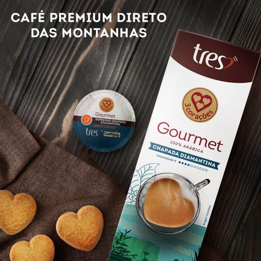 Café em Cápsula Espresso Chapada Diamantina Safra Especial Gourmet 3 Corações 80g - Imagem em destaque
