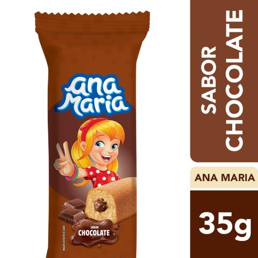 Bolo baunilha recheio chocolate Ana Maria 35g - Imagem em destaque