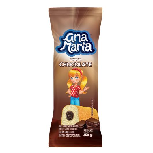 Bolo baunilha recheio chocolate Ana Maria 35g - Imagem em destaque