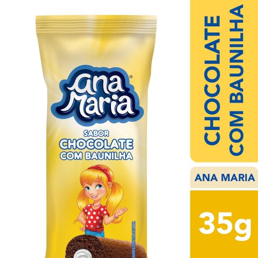 Bolinho Ana Maria Chocolate com Baunilha 35g - Imagem em destaque