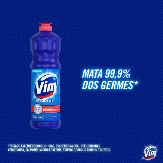 Cloro Gel Vim Original 700ml - Imagem em destaque