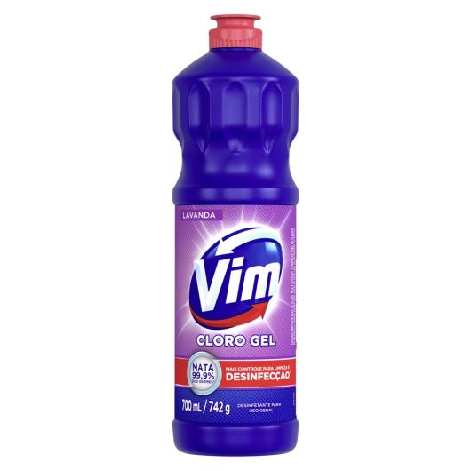 Cloro Gel Vim Lavanda 700ml - Imagem em destaque