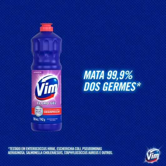 Cloro Gel Vim Lavanda 700ml - Imagem em destaque