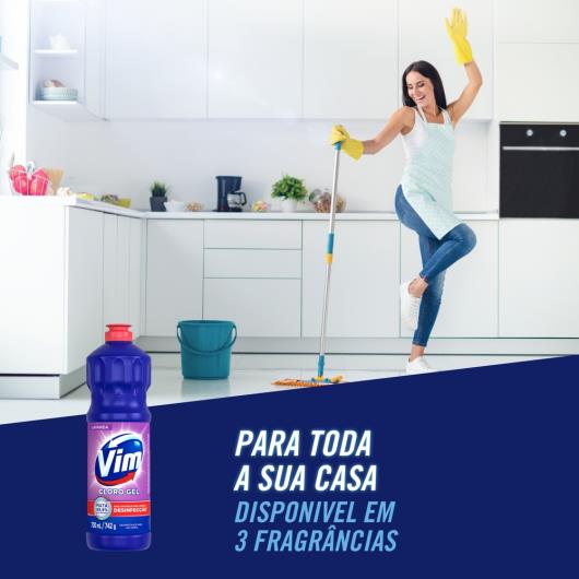 Cloro Gel Vim Lavanda 700ml - Imagem em destaque