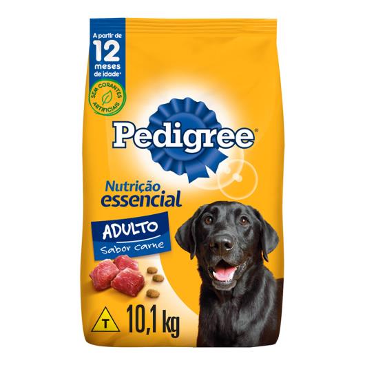 Alimento para Cães Adultos 12+ Carne Pedigree Nutrição Essencial Pacote 10,1kg - Imagem em destaque