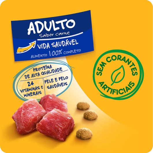 Alimento para Cães Adultos 12+ Carne Pedigree Nutrição Essencial Pacote 10,1kg - Imagem em destaque