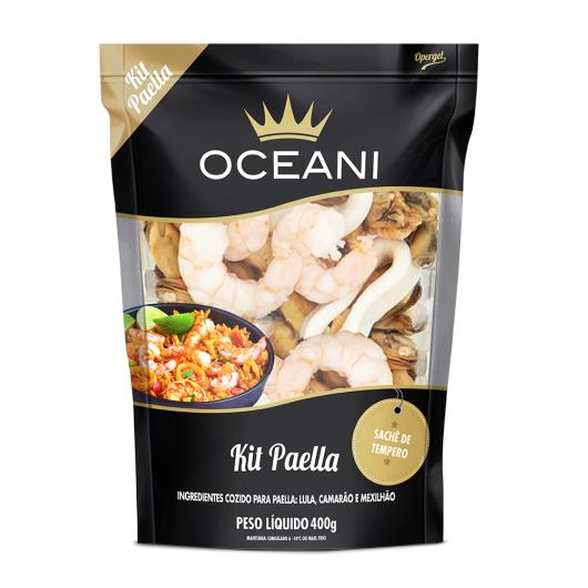 Kit Ingredientes Para Paella Pescado Congelado OCEANI 400g - Imagem em destaque