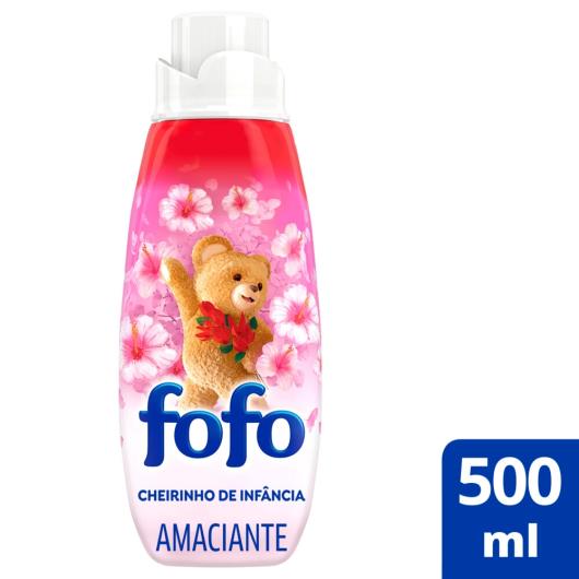 Amaciante Super Fofo Concentrado cheirinho de infância 500ml - Imagem em destaque