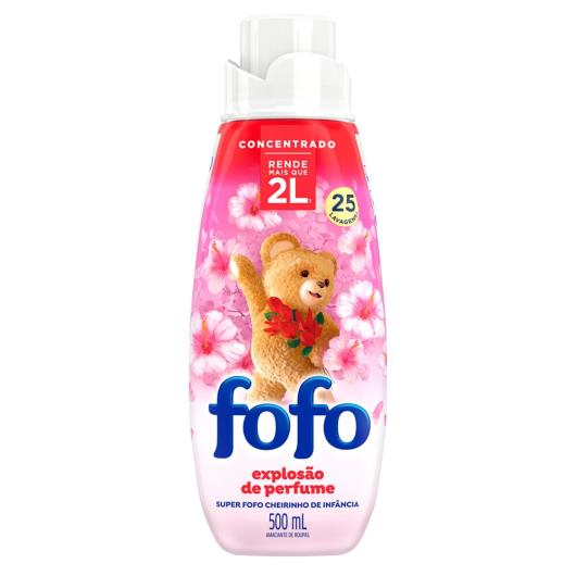 Amaciante Super Fofo Concentrado cheirinho de infância 500ml - Imagem em destaque