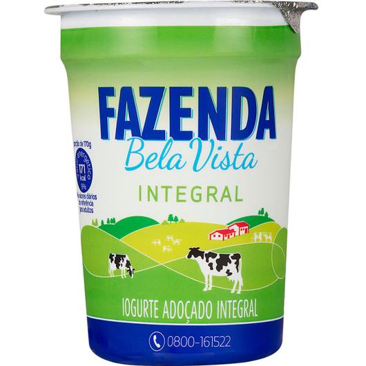 Iogurte integral adoçado Fazenda Bela Vista 170g - Imagem em destaque