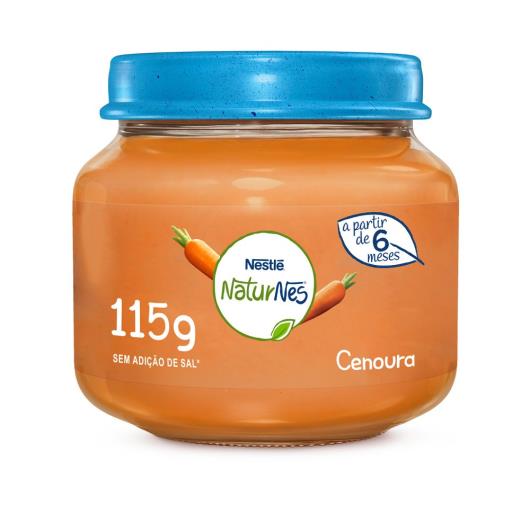 Papinha de cenoura Nestlé 115g - Imagem em destaque