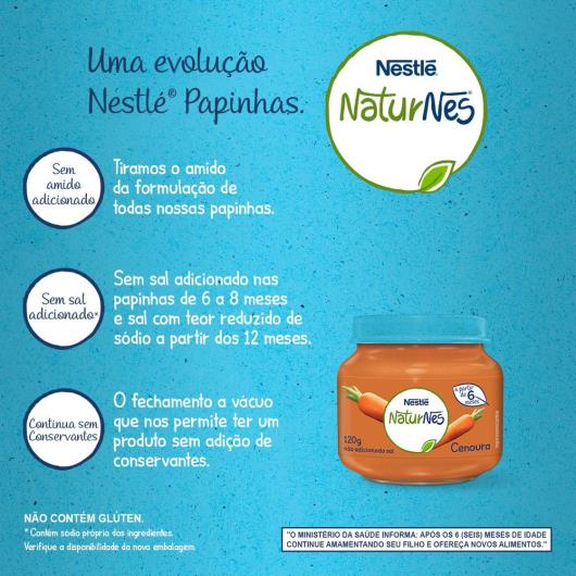 Papinha de cenoura Nestlé 115g - Imagem em destaque