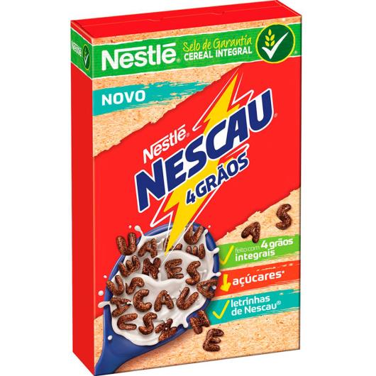 Cereal integral 4 grãos Nescau Nestlé 210g - Imagem em destaque