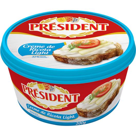 Creme de Ricota light Président 200g - Imagem em destaque