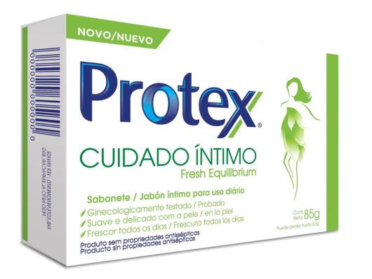 Sabonete Íntimo Barra Protex Cuidado Íntimo Fresh Equilibrium 85g - Imagem em destaque