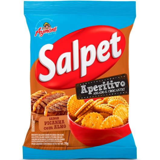 Biscoito picanha com alho Salpet 70g - Imagem em destaque