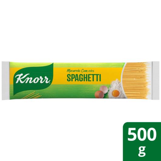 Macarrão Knorr Spaghetti Sêmola Com Ovos 500g - Imagem em destaque