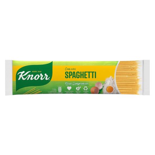 Macarrão Knorr Spaghetti Sêmola Com Ovos 500g - Imagem em destaque