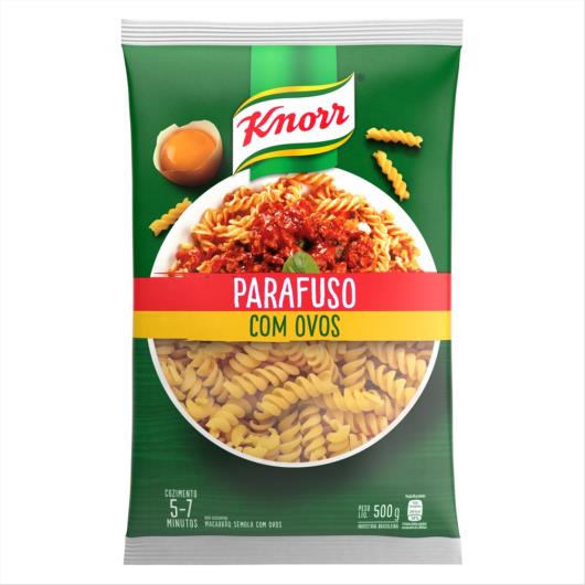 Macarrão Parafuso Knorr Sêmola Com Ovos 500 G - Imagem em destaque