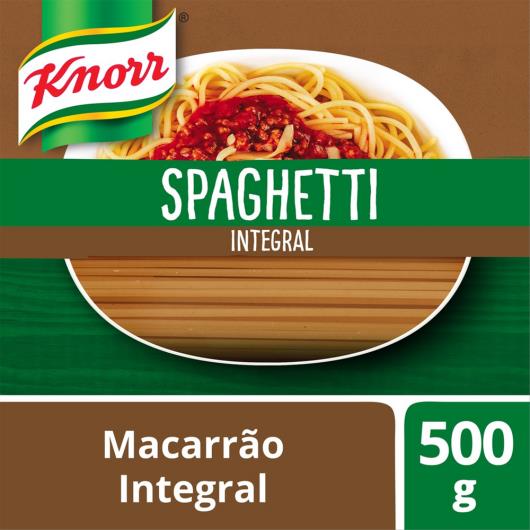 Macarrão Spaghetti Knorr Integral 500 G - Imagem em destaque