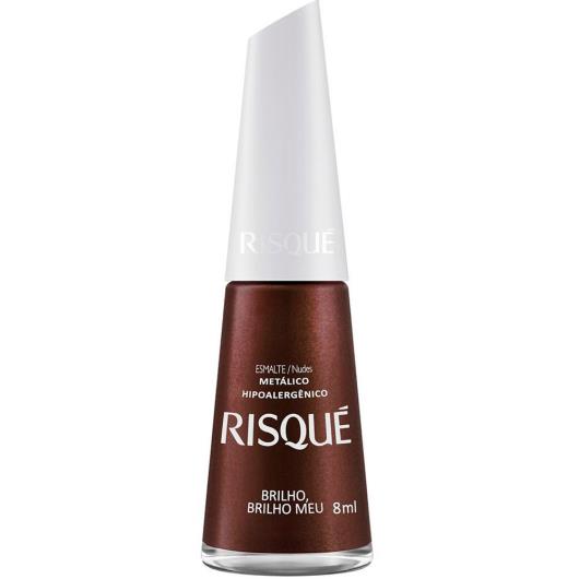 Esmalte metálico brilho brilho meu Risqué 8ml - Imagem em destaque