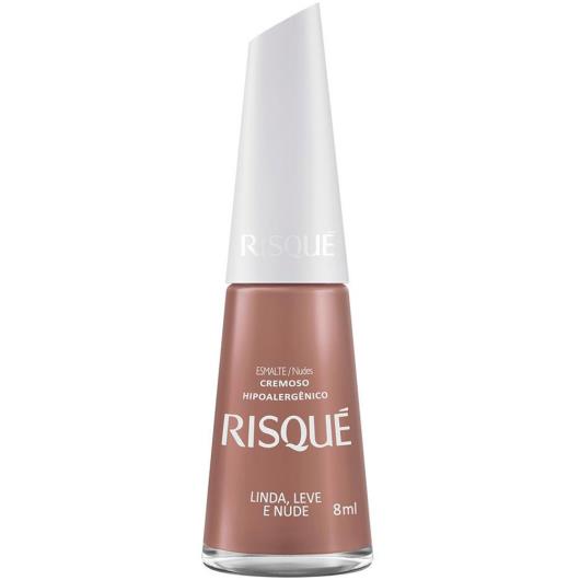 Esmalte cremoso linda leve nude Risqué 8ml - Imagem em destaque