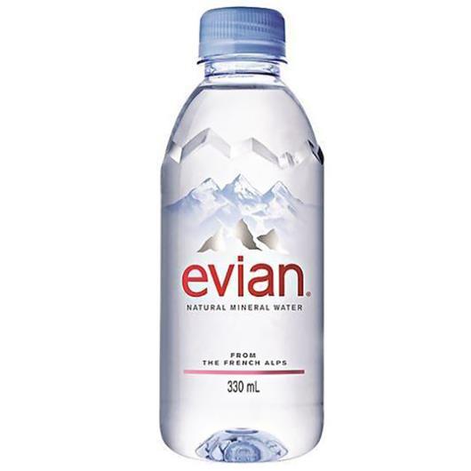 Água Mineral sem gás Evian Pet 330ml - Imagem em destaque