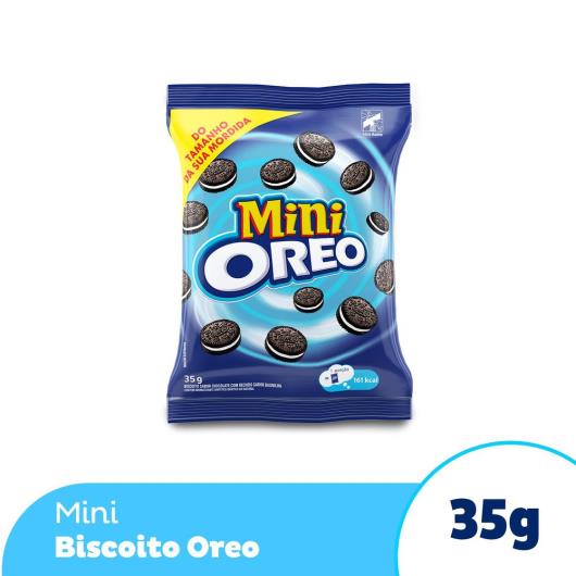 Biscoito Recheado Mini Oreo Original 35g - Imagem em destaque