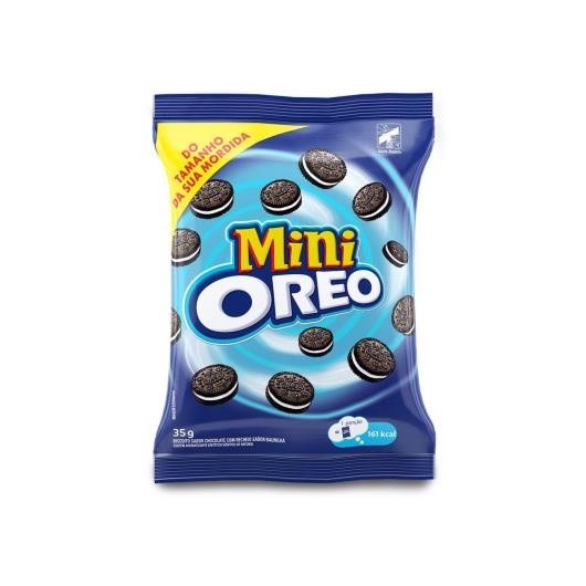 Biscoito Recheado Mini Oreo Original 35g - Imagem em destaque