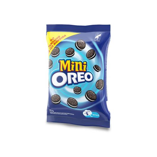 Biscoito Recheado Mini Oreo Original 35g - Imagem em destaque