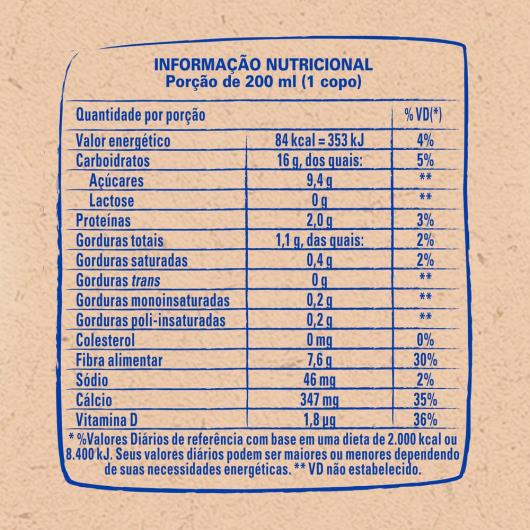 Bebida de Aveia NESFIT Cacau 1L - Imagem em destaque