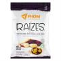 Chips mix batatas doces amarela, rosa e roxa Fhom 45g