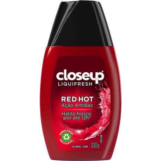 Creme Dental em Gel Close Up Liquifresh Red Hot 100 G - Imagem em destaque