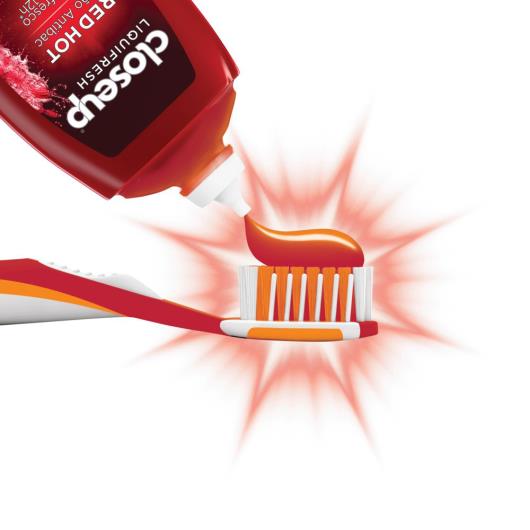 Creme Dental em Gel Close Up Liquifresh Red Hot 100 G - Imagem em destaque