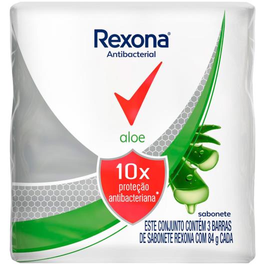 3 Sabonetes aloe Rexona 252g - Imagem em destaque