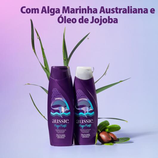 Shampoo Mega Moist Aussie 180ml - Imagem em destaque