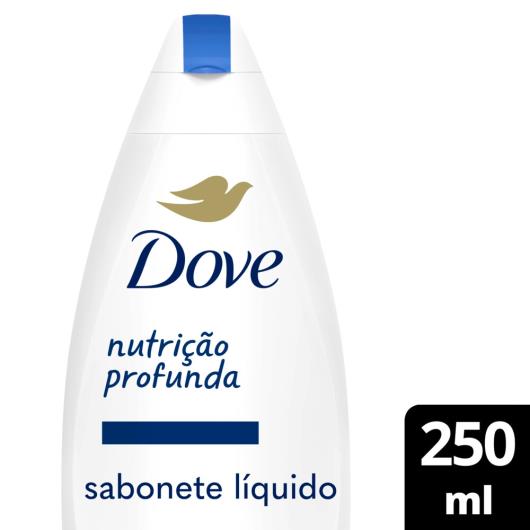 Sabonete Líquido Dove Nutricao profunda 250ml - Imagem em destaque