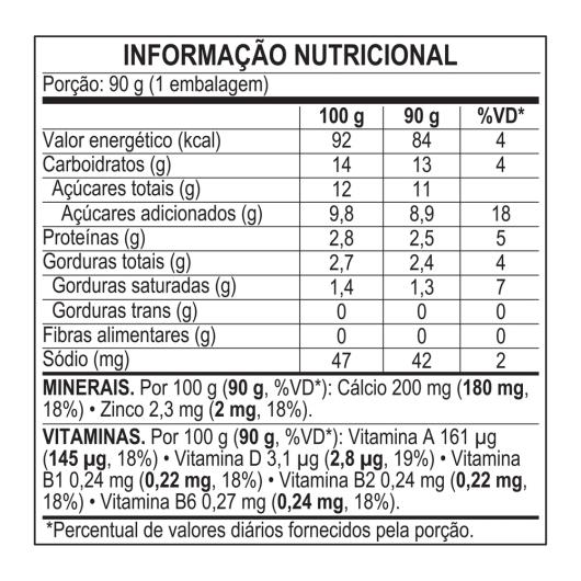 Nestlé Ninho® Iogurte Polpa de Morango, Salada de Frutas e Maçã e Banana 540G com 6 unidades - Imagem em destaque