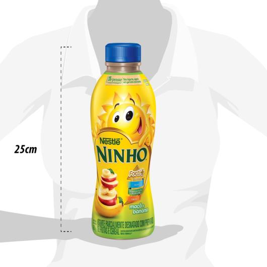 Iogurte de Maçã e Banana Ninho Nestlé 850G - Imagem em destaque