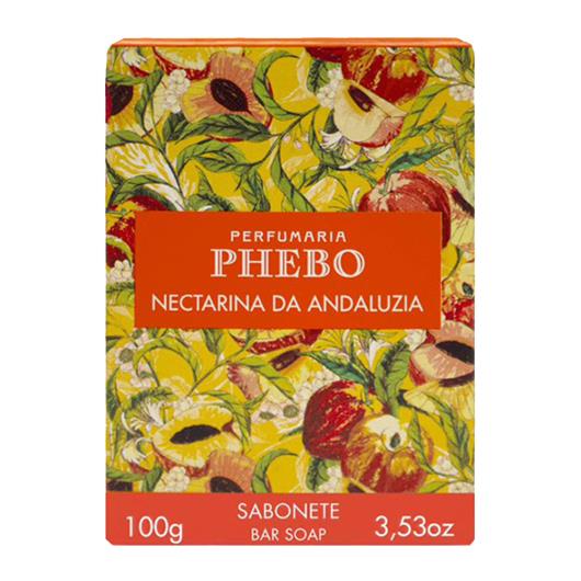 Sabonete Barra Cremoso Nectarina da Andaluzia Phebo Caixa 100g - Imagem em destaque