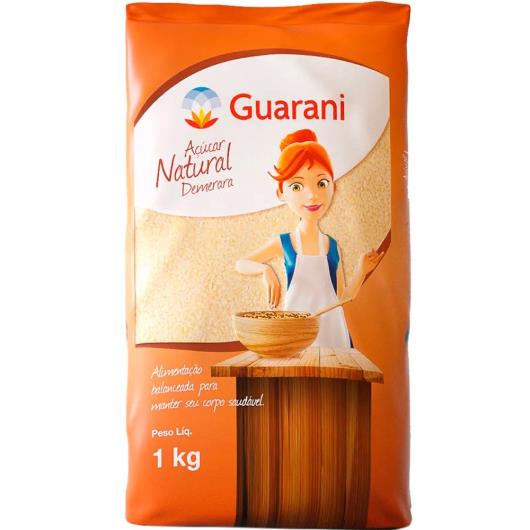 Açúcar natural demerara Guarani 1kg - Imagem em destaque