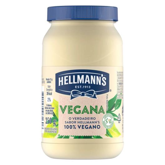 Maionese Hellmanns Vegana 250g - Imagem em destaque